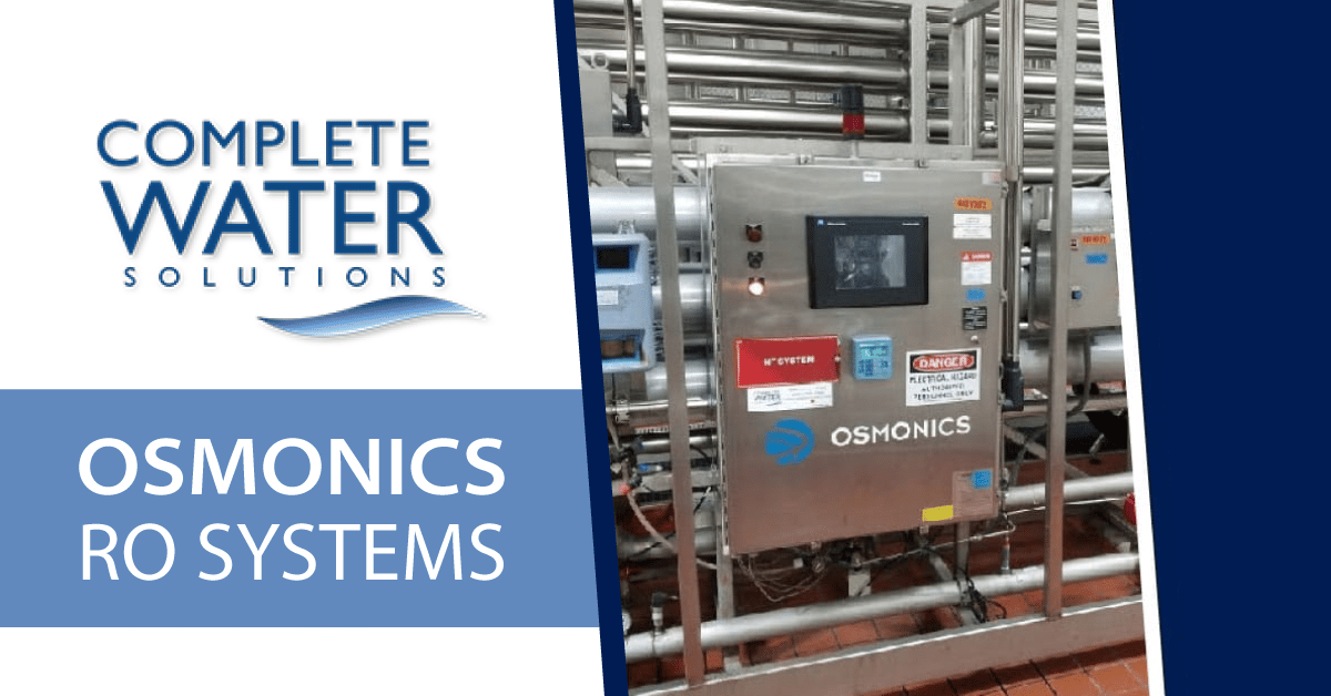 Osmonics Ro Systems Documentation Complete Water Solutions